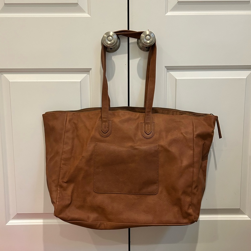 Large Leather tote - Picture 2 of 3